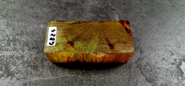 Stabilisierte gestockte Buche grün (GBZ4)